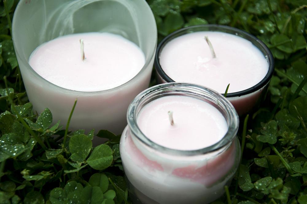 Pomegranate Soy Candles, In Various Containers